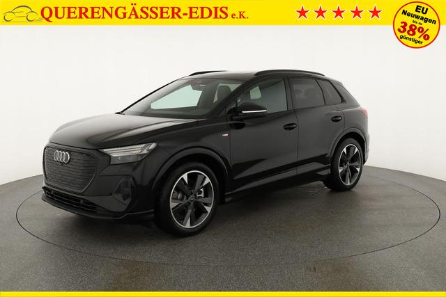 Audi Q4 e-tron 45 basis quattro S-LINE, Pano, AHK, 20-Zoll, Matrix, Optikpaket schwarz 