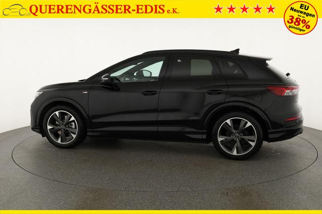 Audi Q4 e-tron 45 basis quattro S-LINE, Pano, AHK, 20-Zoll, Matrix, Optikpaket schwarz 