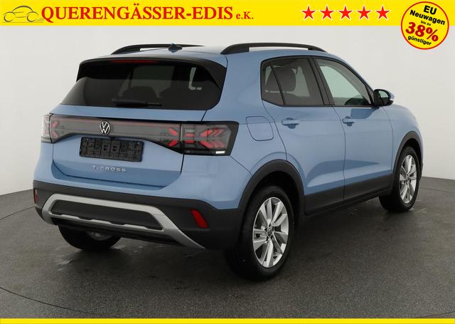 Volkswagen T-Cross 1.5 TSI 110 kW Life DSG Life, IQ.Light, ACC, Kamera, 17-Zoll, Winterpaket 