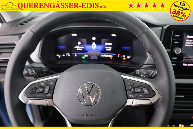 Volkswagen T-Cross 1.5 TSI 110 kW Life DSG Life, IQ.Light, ACC, Kamera, 17-Zoll, Winterpaket 