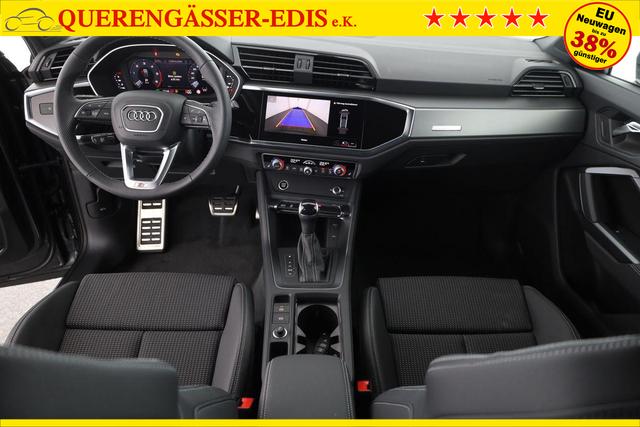 Audi Q3 Sportback 40 TDI quattro S line qu S-LINE, AHK, 19-Zoll, Optik schwarz, Navi, Kamera, el. Klappe, 4-J. Garantie 