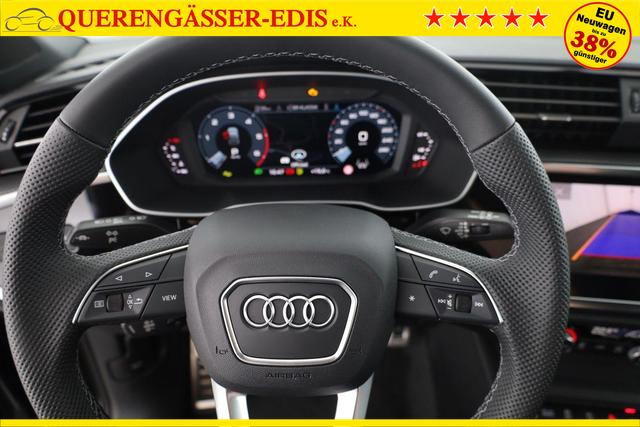 Audi Q3 Sportback 40 TDI quattro S line qu S-LINE, AHK, 19-Zoll, Optik schwarz, Navi, Kamera, el. Klappe, 4-J. Garantie 