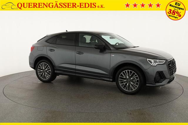 Audi Q3 Sportback 40 TDI quattro S line qu S-LINE, AHK, 19-Zoll, Optik schwarz, Navi, Kamera, el. Klappe, 4-J. Garantie 