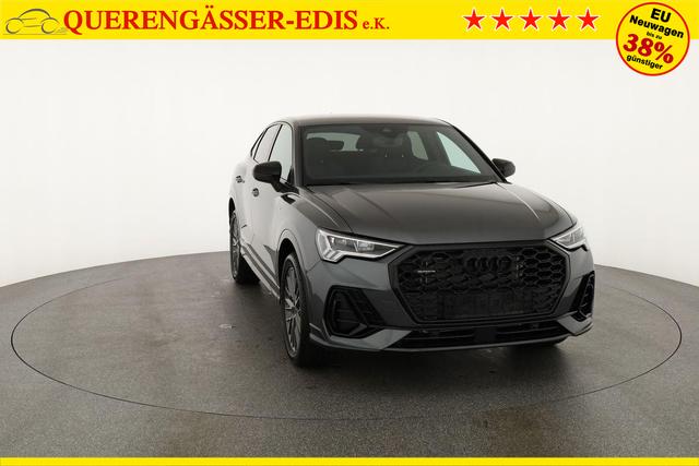 Audi Q3 Sportback 40 TDI quattro S line qu S-LINE, AHK, 19-Zoll, Optik schwarz, Navi, Kamera, el. Klappe, 4-J. Garantie 