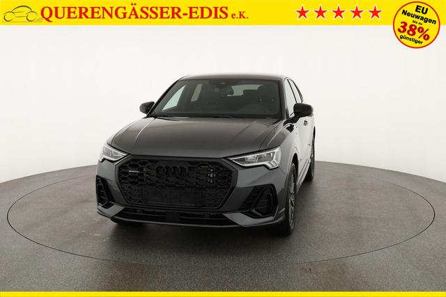 Audi Q3 Sportback 40 TDI quattro S line qu S-LINE, AHK, 19-Zoll, Optik schwarz, Navi, Kamera, el. Klappe, 4-J. Garantie 