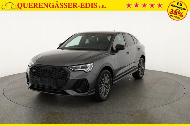 Audi Q3 Sportback 40 TDI quattro S line qu S-LINE, AHK, 19-Zoll, Optik schwarz, Navi, Kamera, el. Klappe, 4-J. Garantie 