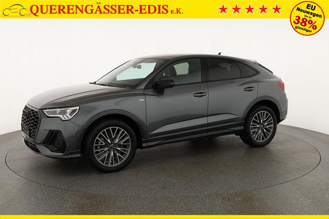Audi Q3 Sportback 40 TDI quattro S line qu S-LINE, AHK, 19-Zoll, Optik schwarz, Navi, Kamera, el. Klappe, 4-J. Garantie 