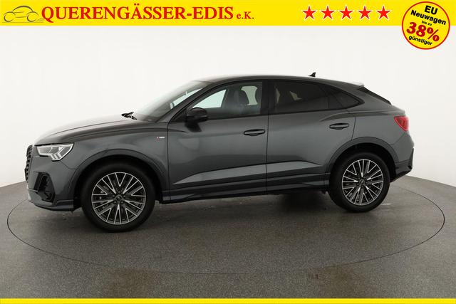 Audi Q3 Sportback 40 TDI quattro S line qu S-LINE, AHK, 19-Zoll, Optik schwarz, Navi, Kamera, el. Klappe, 4-J. Garantie 