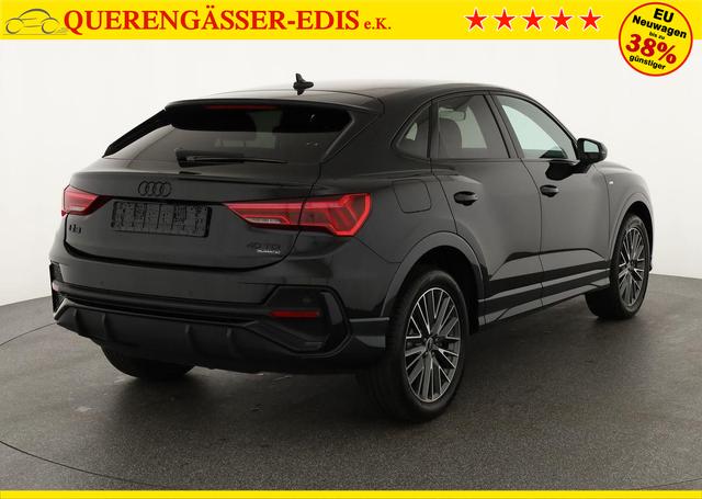 Audi Q3 Sportback 40 TDI quattro S line qu S-LINE, AHK, 19-Zoll, Optik schwarz, Navi, Kamera, el. Klappe, 4-J. Garantie 