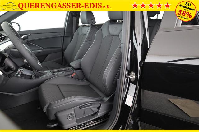 Audi Q3 Sportback 40 TDI quattro S line qu S-LINE, AHK, 19-Zoll, Optik schwarz, Navi, Kamera, el. Klappe, 4-J. Garantie 
