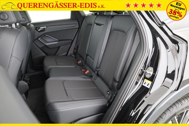 Audi Q3 Sportback 40 TDI quattro S line qu S-LINE, AHK, 19-Zoll, Optik schwarz, Navi, Kamera, el. Klappe, 4-J. Garantie 