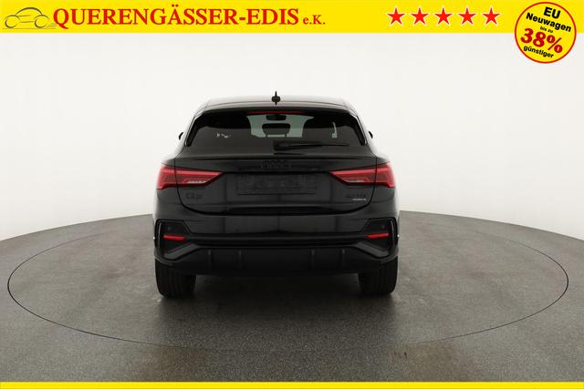Audi Q3 Sportback 40 TDI quattro S line qu S-LINE, AHK, 19-Zoll, Optik schwarz, Navi, Kamera, el. Klappe, 4-J. Garantie 