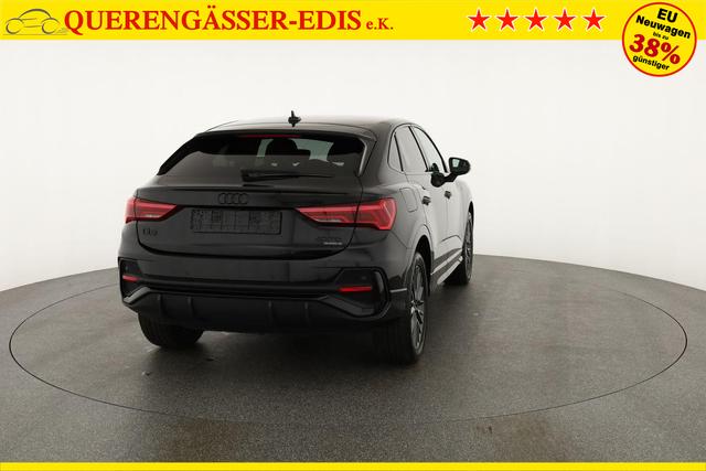 Audi Q3 Sportback 40 TDI quattro S line qu S-LINE, AHK, 19-Zoll, Optik schwarz, Navi, Kamera, el. Klappe, 4-J. Garantie 