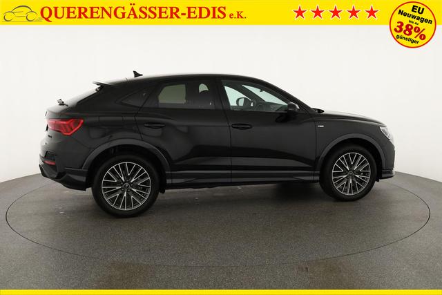 Audi Q3 Sportback 40 TDI quattro S line qu S-LINE, AHK, 19-Zoll, Optik schwarz, Navi, Kamera, el. Klappe, 4-J. Garantie 