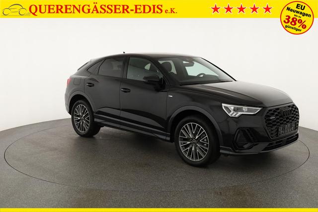Audi Q3 Sportback 40 TDI quattro S line qu S-LINE, AHK, 19-Zoll, Optik schwarz, Navi, Kamera, el. Klappe, 4-J. Garantie 