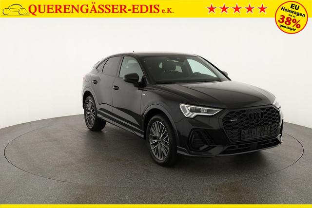 Audi Q3 Sportback 40 TDI quattro S line qu S-LINE, AHK, 19-Zoll, Optik schwarz, Navi, Kamera, el. Klappe, 4-J. Garantie 