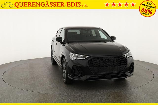 Audi Q3 Sportback 40 TDI quattro S line qu S-LINE, AHK, 19-Zoll, Optik schwarz, Navi, Kamera, el. Klappe, 4-J. Garantie 