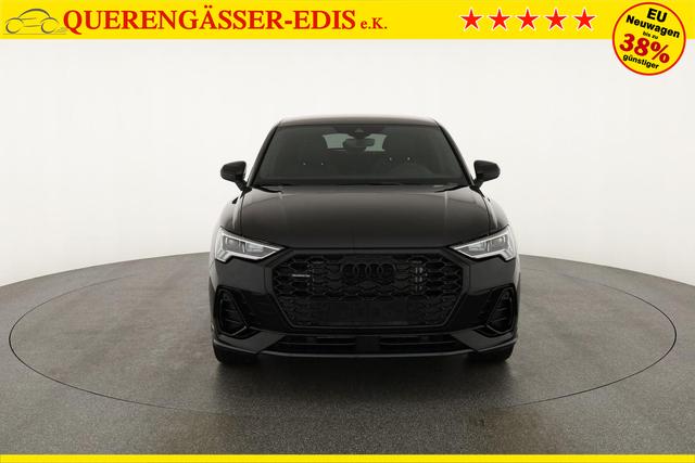 Audi Q3 Sportback 40 TDI quattro S line qu S-LINE, AHK, 19-Zoll, Optik schwarz, Navi, Kamera, el. Klappe, 4-J. Garantie 