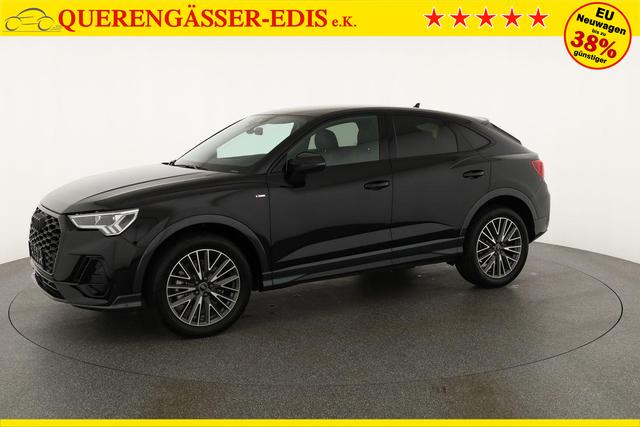Audi Q3 Sportback 40 TDI quattro S line qu S-LINE, AHK, 19-Zoll, Optik schwarz, Navi, Kamera, el. Klappe, 4-J. Garantie 