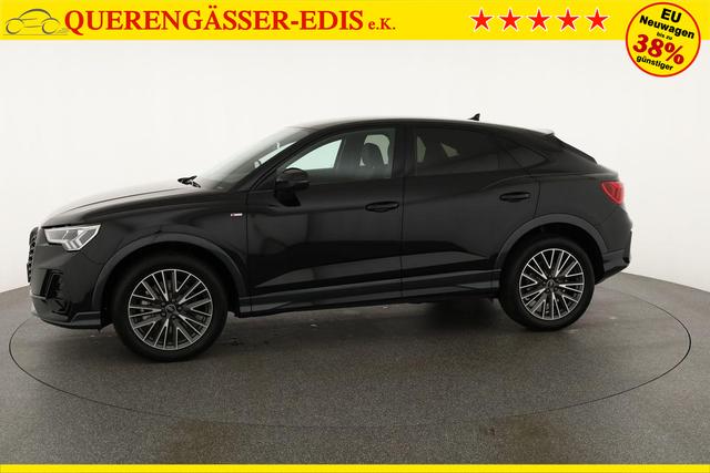 Audi Q3 Sportback 40 TDI quattro S line qu S-LINE, AHK, 19-Zoll, Optik schwarz, Navi, Kamera, el. Klappe, 4-J. Garantie 