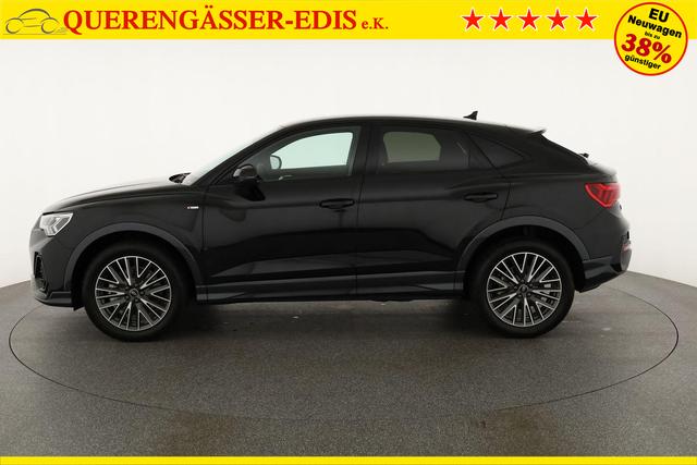 Audi Q3 Sportback 40 TDI quattro S line qu S-LINE, AHK, 19-Zoll, Optik schwarz, Navi, Kamera, el. Klappe, 4-J. Garantie 