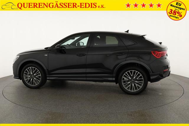 Audi Q3 Sportback 40 TDI quattro S line qu S-LINE, AHK, 19-Zoll, Optik schwarz, Navi, Kamera, el. Klappe, 4-J. Garantie 