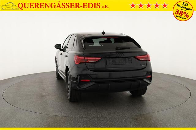 Audi Q3 Sportback 40 TDI quattro S line qu S-LINE, AHK, 19-Zoll, Optik schwarz, Navi, Kamera, el. Klappe, 4-J. Garantie 
