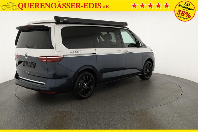 Volkswagen T7 California Beach Camper TDI DSG, 18-Zoll, ArtVelour, Markise, AHK, IQ.Light, Standheizung 