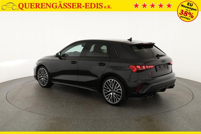 Audi S3 2.0 TFSI quattro Sportback quattro, 19-Zoll, Matrix, Optik schwarz, Kamera, el. Klappe, 4-J Garantie 