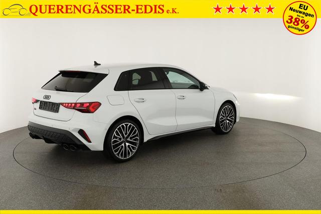 Audi S3 2.0 TFSI quattro Sportback quattro, 19-Zoll, Matrix, Optik schwarz, Kamera, el. Klappe, 4-J Garantie 