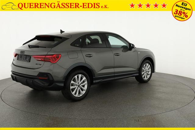 Audi Q3 Sportback 40 TDI quattro S line qu S-LINE, AHK, Optik schwarz, Navi, Kamera, el. Klappe, 4-J. Garantie 
