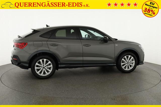 Audi Q3 Sportback 40 TDI quattro S line qu S-LINE, AHK, Optik schwarz, Navi, Kamera, el. Klappe, 4-J. Garantie 