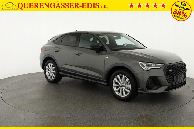Audi Q3 Sportback 40 TDI quattro S line qu S-LINE, AHK, Optik schwarz, Navi, Kamera, el. Klappe, 4-J. Garantie 