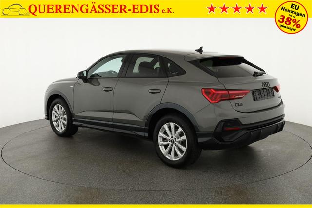 Audi Q3 Sportback 40 TDI quattro S line qu S-LINE, AHK, Optik schwarz, Navi, Kamera, el. Klappe, 4-J. Garantie 