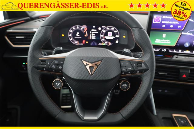 Cupra Leon Sportstourer 1.5 eTSI 110 kW ST DSG, AHK, Matrix, Navi, Side, Kamera, el. Klappe, 5-J Garantie 