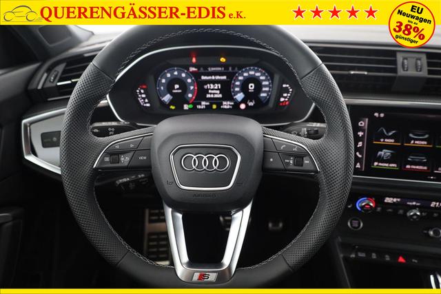 Audi Q3 Sportback 45 TFSI quattro S line qu S-LINE, AHK, 19-Zoll, Optik schwarz, Navi, Kamera, el. Klappe 