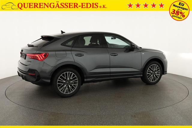 Audi Q3 Sportback 45 TFSI quattro S line qu S-LINE, AHK, 19-Zoll, Optik schwarz, Navi, Kamera, el. Klappe 