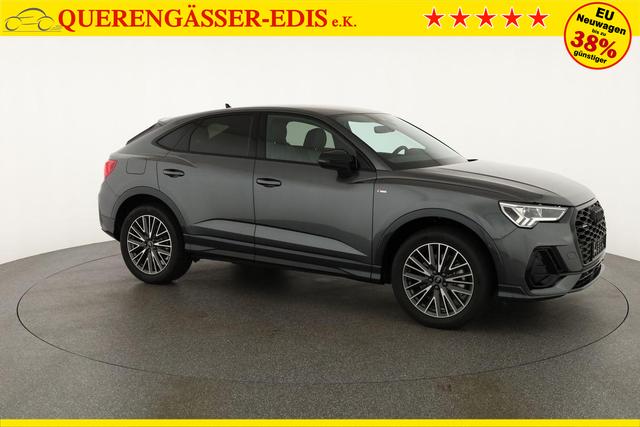 Audi Q3 Sportback 45 TFSI quattro S line qu S-LINE, AHK, 19-Zoll, Optik schwarz, Navi, Kamera, el. Klappe 