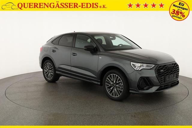 Audi Q3 Sportback 45 TFSI quattro S line qu S-LINE, AHK, 19-Zoll, Optik schwarz, Navi, Kamera, el. Klappe 