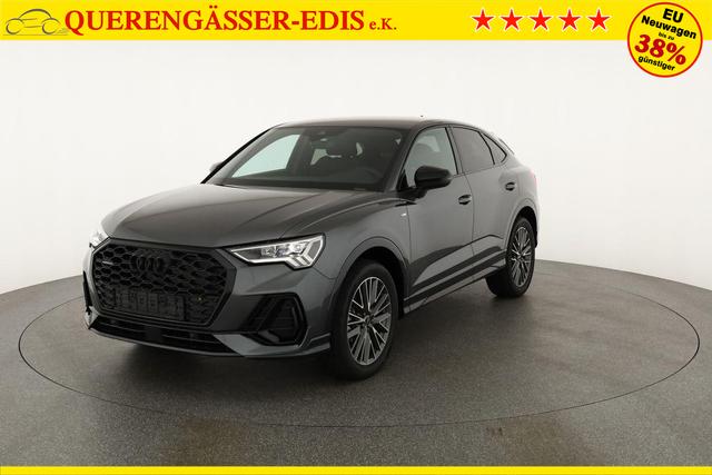 Audi Q3 Sportback 45 TFSI quattro S line qu S-LINE, AHK, 19-Zoll, Optik schwarz, Navi, Kamera, el. Klappe 