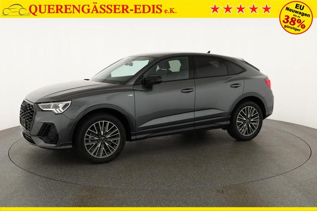 Audi Q3 Sportback 45 TFSI quattro S line qu S-LINE, AHK, 19-Zoll, Optik schwarz, Navi, Kamera, el. Klappe 