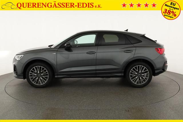 Audi Q3 Sportback 45 TFSI quattro S line qu S-LINE, AHK, 19-Zoll, Optik schwarz, Navi, Kamera, el. Klappe 