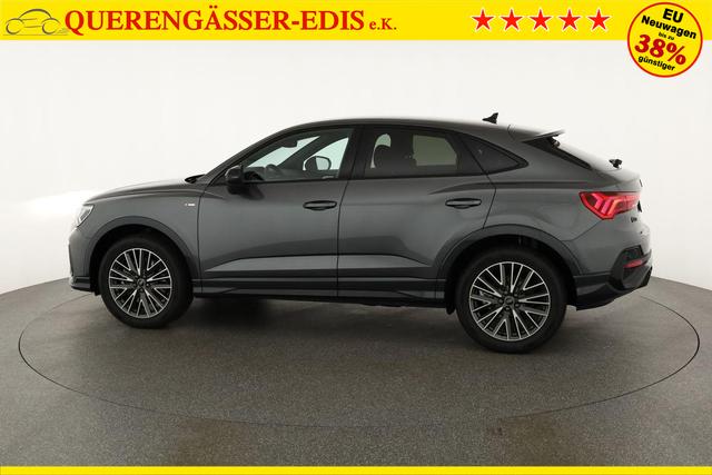 Audi Q3 Sportback 45 TFSI quattro S line qu S-LINE, AHK, 19-Zoll, Optik schwarz, Navi, Kamera, el. Klappe 