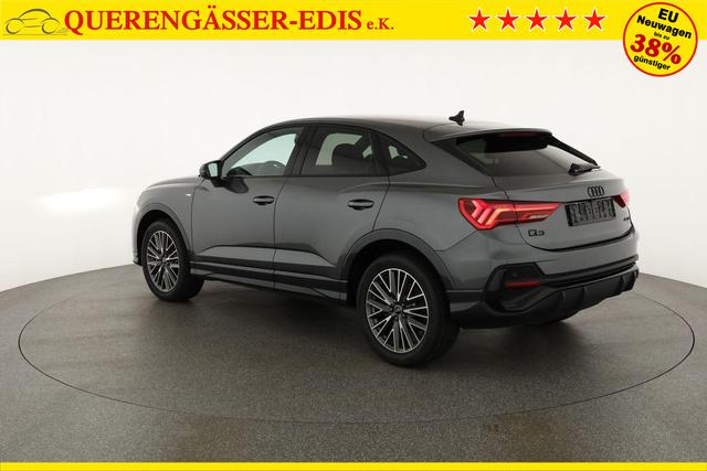 Audi Q3 Sportback 45 TFSI quattro S line qu S-LINE, AHK, 19-Zoll, Optik schwarz, Navi, Kamera, el. Klappe 