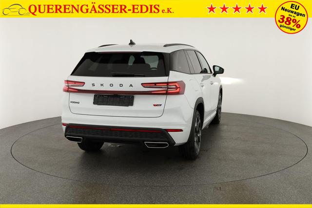 Skoda Kodiaq 2.0 TSI 195 kW 4x4 RS DSG 4x4, Pano, AHK, Canton, 4x Sitzheizung, sofort 