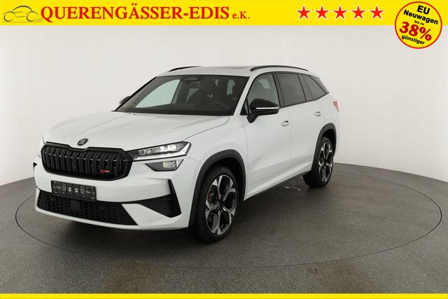 Skoda Kodiaq 2.0 TSI 195 kW 4x4 RS DSG 4x4, Pano, AHK, Canton, 4x Sitzheizung, sofort 