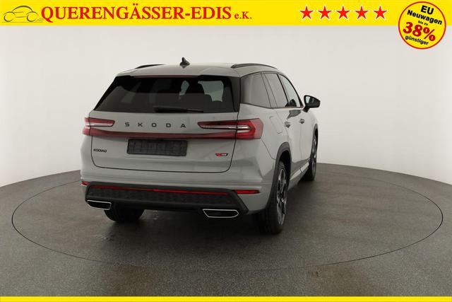 Skoda Kodiaq 2.0 TSI 195 kW 4x4 RS DSG 4x4, Pano, AHK, Canton, 4x Sitzheizung, sofort 