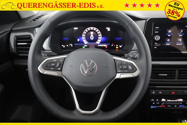Volkswagen T-Cross 1.5 TSI 110 kW Life DSG Life, Kamera, 17-Zoll, Winterpaket, Climatronic 