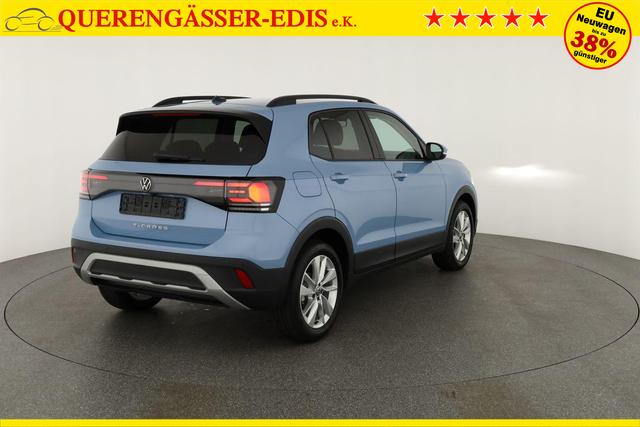 Volkswagen T-Cross 1.5 TSI 110 kW Life DSG Life, Kamera, 17-Zoll, Winterpaket, Climatronic 