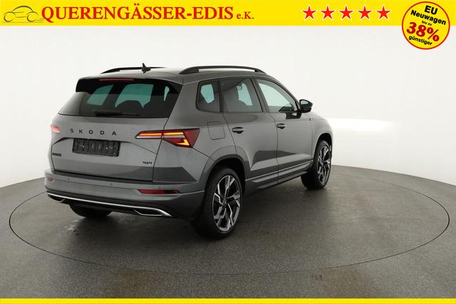 Skoda Karoq Sportline 4x4 2.0 TDI DSG Sportline, Matrix, Teilleder, Navi, Side, 5-J. Garantie 